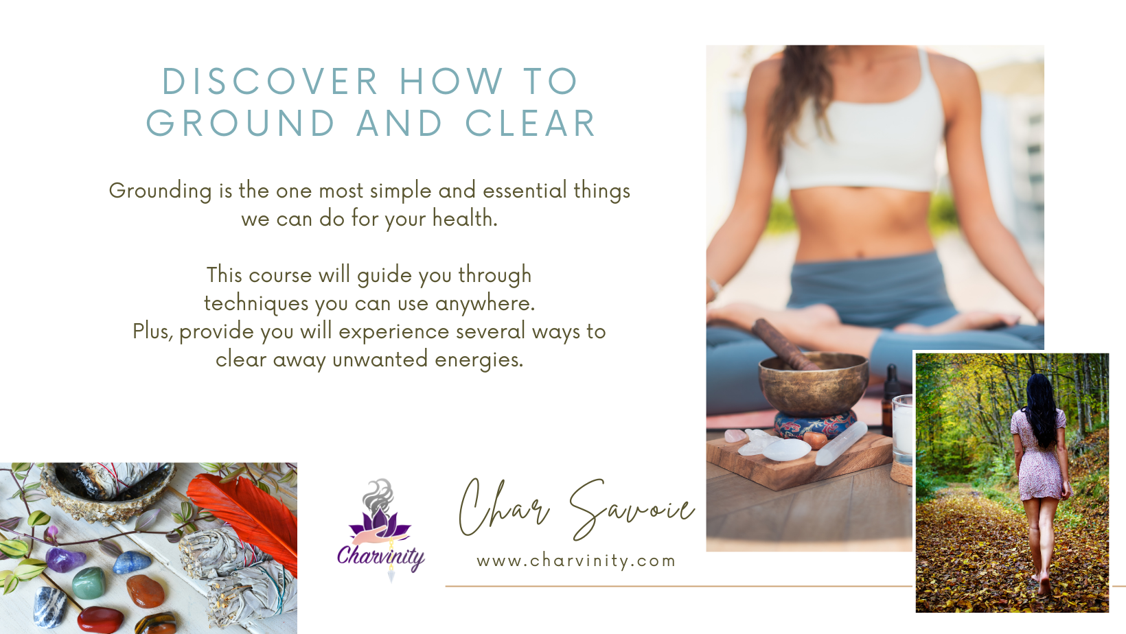 Learn to Ground and Cleanse