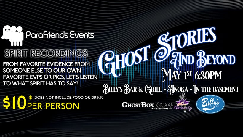 Ghost Stories and Beyond May 2024